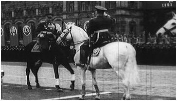 Исторический Парад Победы на Красной площади в Москве 24 июня 1945 года